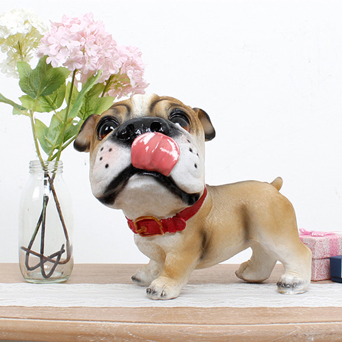 마이펫 프렌치불독 귀여운 디자인 강아지 장식 인형거실그림액자 벽시계전문