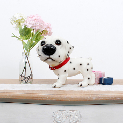 마이펫 달마시안 개성있는 디자인 강아지 장식 소품거실그림액자 벽시계전문