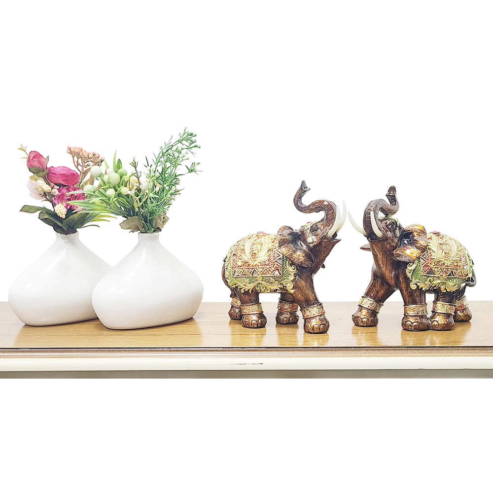 금장 코끼리세트 재화를 부르는 인테리어 장식소품거실그림액자 벽시계전문