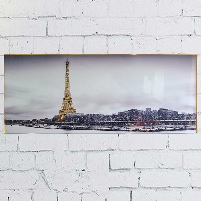 아크릴 에펠탑 인테리어 거실 사무실 멋진 보석액자거실그림액자 벽시계전문